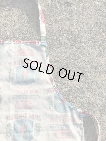 企業物のJim Dandyの60〜70’sヴィンテージ総柄エプロン