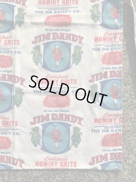 企業物のJim Dandyの60〜70’sヴィンテージ総柄エプロン