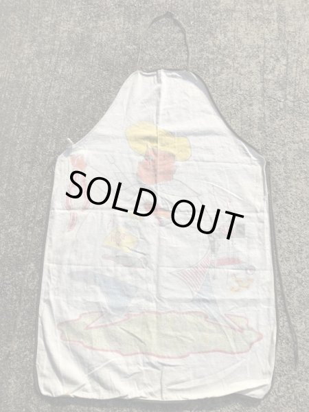 Parvin Manufacturing社製のビッグボーイの50年代ビンテージバーベキューエプロン