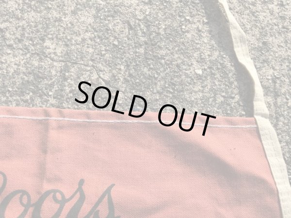 Coorsのイベント“Chili Cook Off”の80’sヴィンテージキッチンエプロン