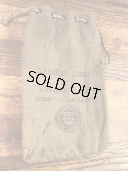 アメリカの銀行の50年代〜ビンテージマネーバッグ