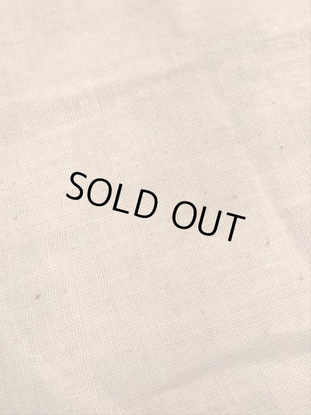 アドバタイジング物のコットン製の40年代〜ビンテージソルトバッグ