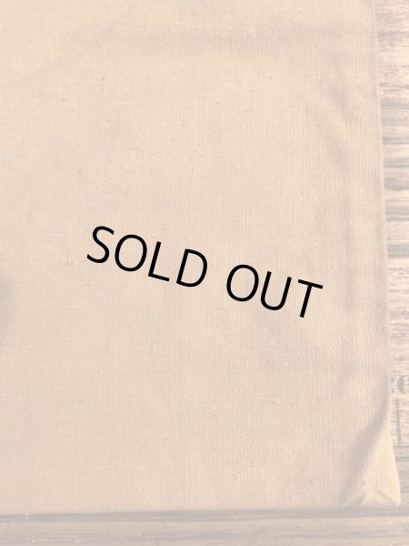 ダック生地のタロンのジッパーが付いた50〜60年代ビンテージマネーバッグ