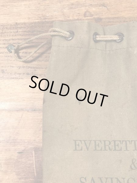 アメリカの銀行の50年代〜ビンテージマネーバッグ