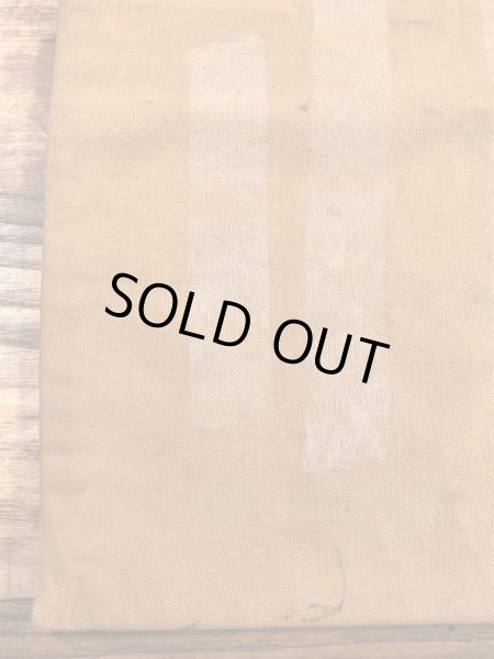 ダック生地のTalonのジッパーが付いた50〜60'sヴィンテージ袋