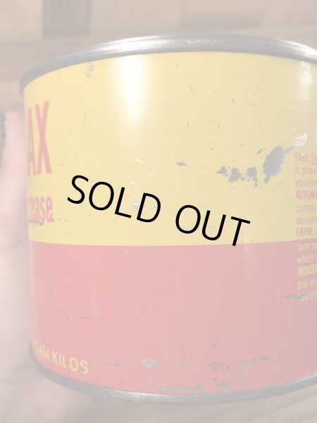 シェルのマルチパーパスグリスが入っていた60年代ビンテージブリキ缶