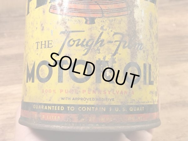 PennzoilのTin製の50’sヴィンテージオイル缶