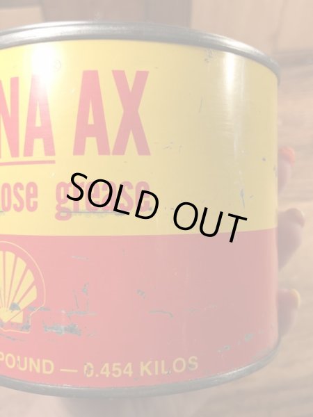 ShellのDarina AXの60’sヴィンテージグリス缶