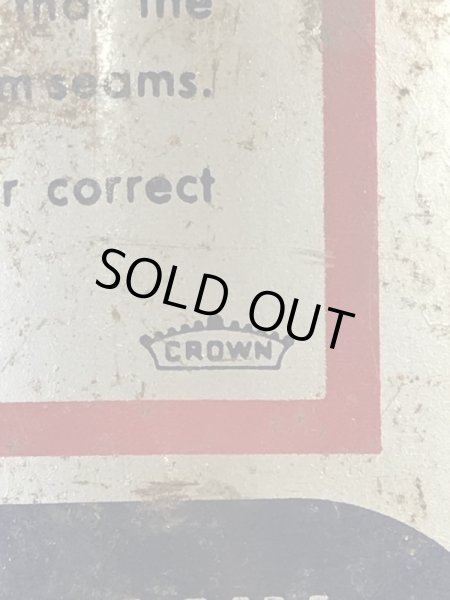 アモコのオイルが入っていた50年代ビンテージブリキ缶