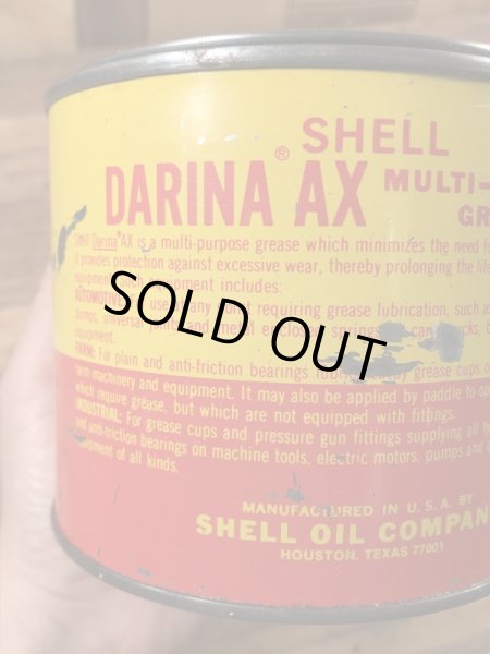 シェルのマルチパーパスグリスが入っていた60年代ビンテージブリキ缶