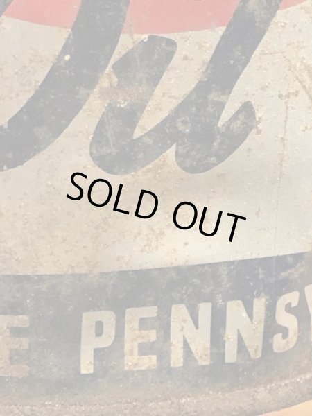 アモコのオイルが入っていた50年代ビンテージブリキ缶