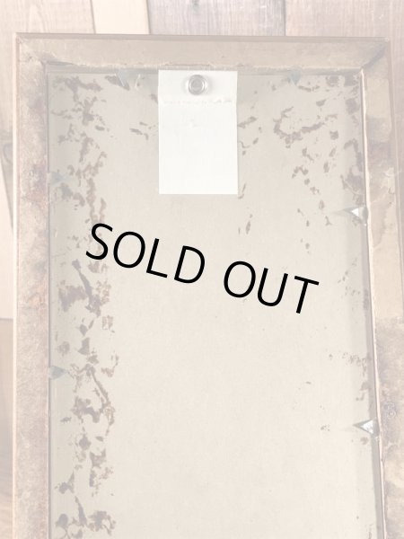 木製の額縁にクラフトチーズの広告が入った50’sヴィンテージ壁掛け