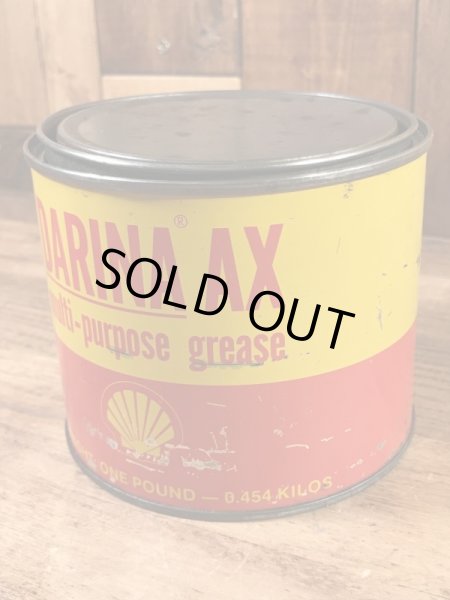 ShellのDarina AXの60’sヴィンテージグリス缶