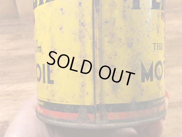 PennzoilのTin製の50’sヴィンテージオイル缶