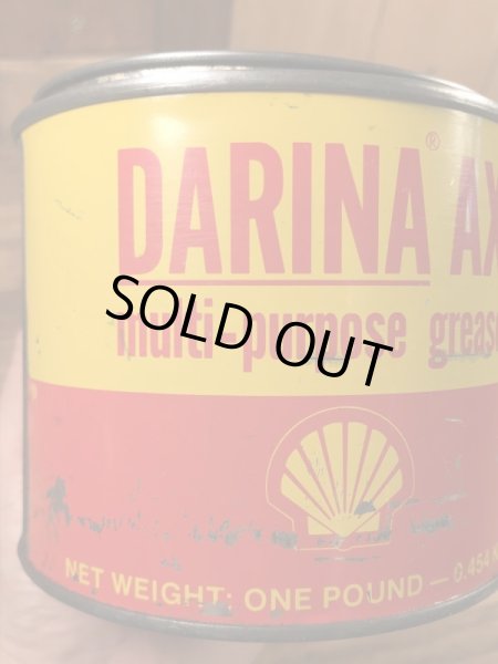 シェルのマルチパーパスグリスが入っていた60年代ビンテージブリキ缶