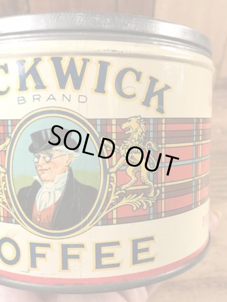 Pickwick Brandのコーヒーが入っていた50’sヴィンテージTin缶