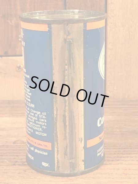 Sta Powerのチェッカーズフラッグが書かれた60’sヴィンテージオイル缶