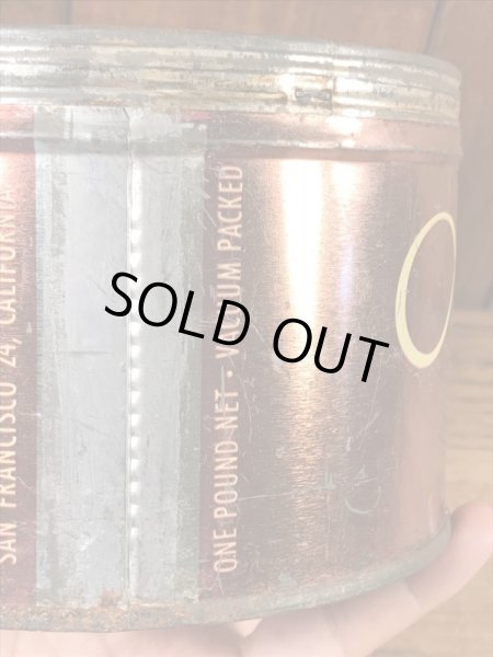 Alta Coffeeのコーヒーが入っていた50’sヴィンテージTin缶