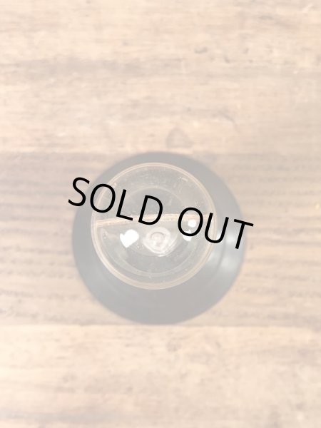 企業物のガラスドームに入った50年代〜ビンテージ湿度計