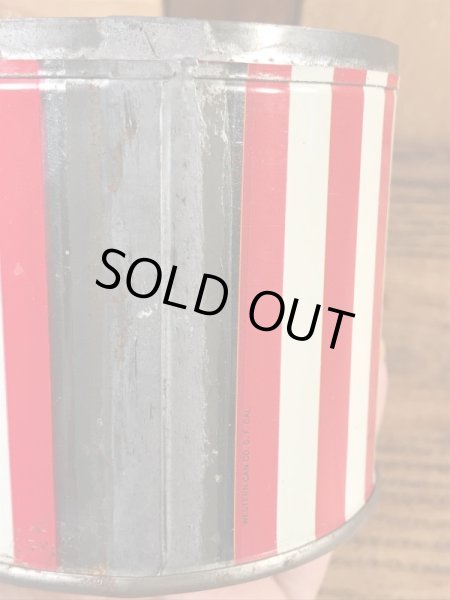 サーカスのミックスナッツが入っていた50年代ビンテージブリキ缶