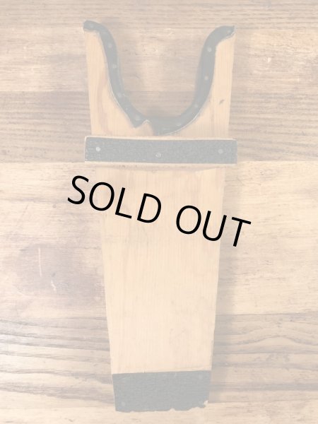 Leeの木製の70'sヴィンテージブーツジャック