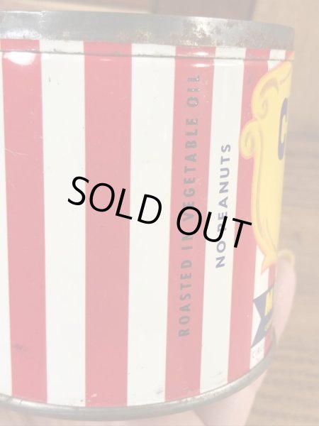 サーカスのミックスナッツが入っていた50年代ビンテージブリキ缶