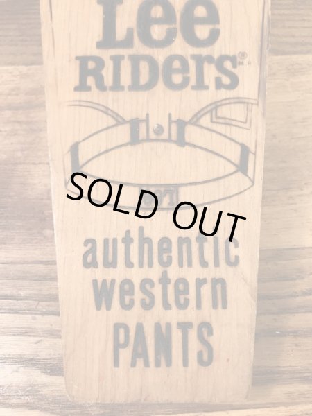 Leeの木製の70'sヴィンテージブーツジャック