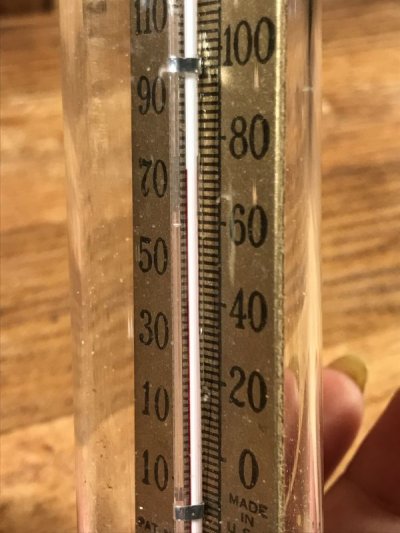 画像2: Earl W. Blizzard Advertising Glass Dome Thermometer　企業物　ビンテージ　サーモメーター　湿度計　50年代〜