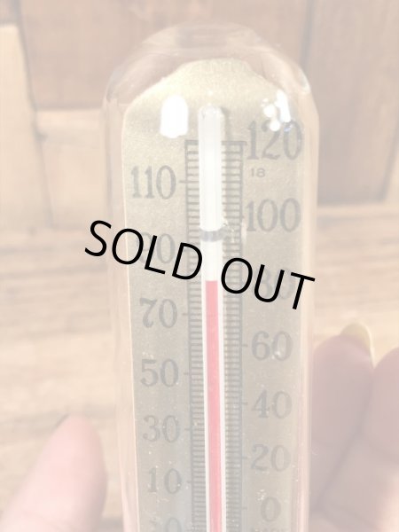 企業物のガラスドームに入った50年代〜ビンテージ湿度計