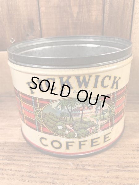 Pickwick Brandのコーヒーが入っていた50’sヴィンテージTin缶