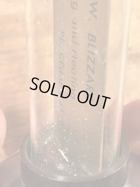 アドバタイジング物のガラスドームに入った50’s〜ヴィンテージサーモメーター