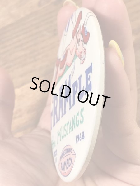 アメリカのハイスクール物の60’sヴィンテージ缶バッチ