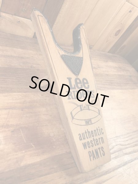 リーライダースの木製の70年代ビンテージブーツジャック