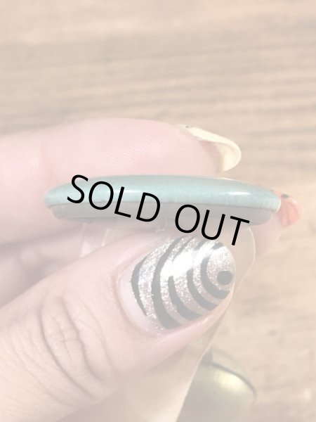 カレッジ物のフットボール大会の40’sヴィンテージ缶バッチ