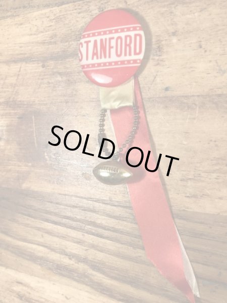 ユニバーシティ物のフットボール大会の50〜60’sヴィンテージ缶バッチ