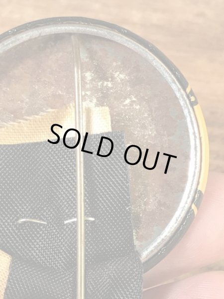 ユニバーシティ物のフットボール大会の50〜60’sヴィンテージ缶バッチ