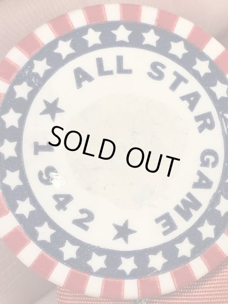 カレッジ物のフットボール大会の40年代ビンテージ缶バッジ