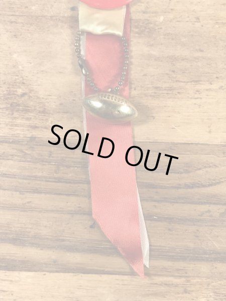 ユニバーシティ物のフットボール大会の50〜60’sヴィンテージ缶バッチ