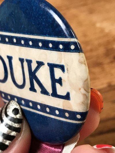画像2: “Duke” Foot Ball College Pin Back　カレッジ　ビンテージ　缶バッジ　フットボール　50〜60年代