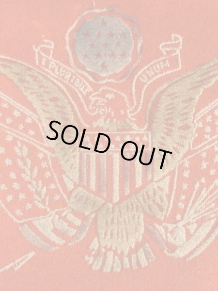 USアーミーのカラーフロッキーの40〜50年代ビンテージペナント