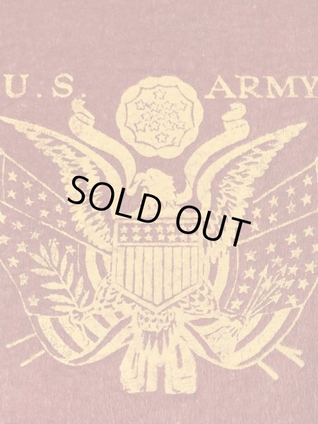 USアーミーのフェルト製の40〜50年代ビンテージペナント