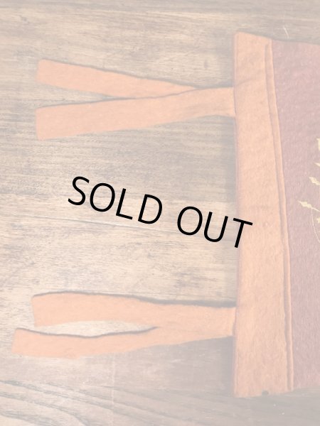 USアーミーのフェルト製の40〜50年代ビンテージペナント