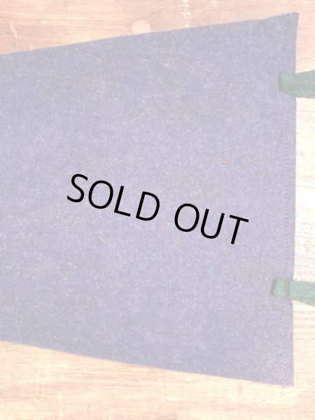 トーテムポールが描かれたスーベニア物の50〜60’sヴィンテージフェルトペナント