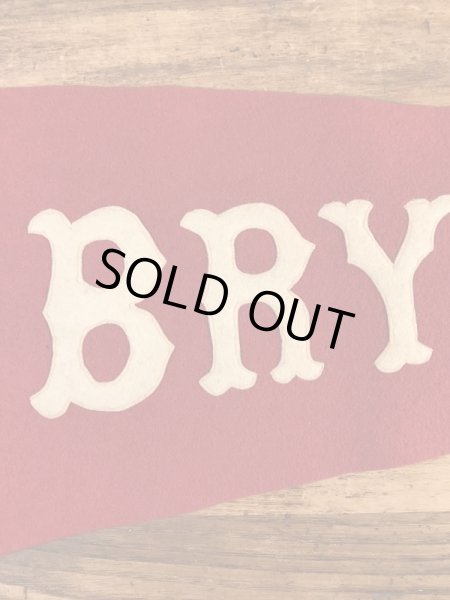 Bryantのユニバーシティ物の30〜40’sヴィンテージフェルトペナント