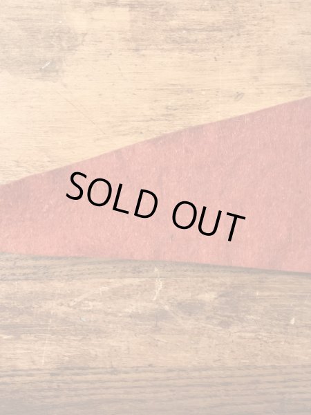 USアーミーのフェルト製の40〜50年代ビンテージペナント