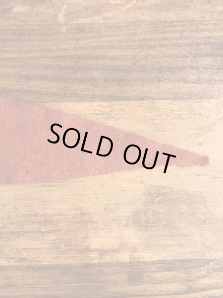 USアーミーのフェルト製の40〜50年代ビンテージペナント