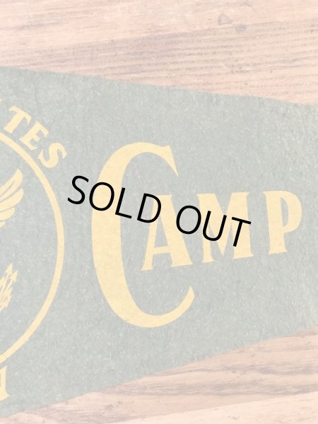 USアーミーのCamp Fannin,Texasの40〜50年代ビンテージペナント