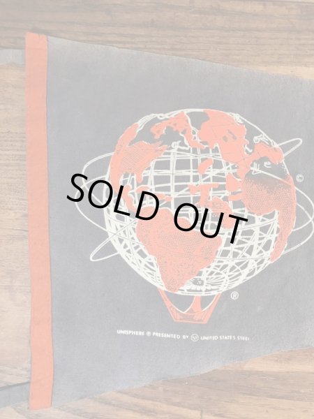 ニューヨークWorld's Fairのスーベニア物の60’sヴィンテージフェルトペナント