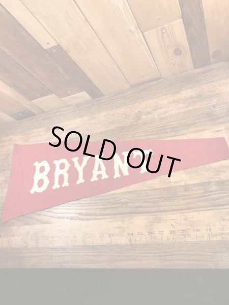 Bryantのユニバーシティ物の30〜40’sヴィンテージフェルトペナント