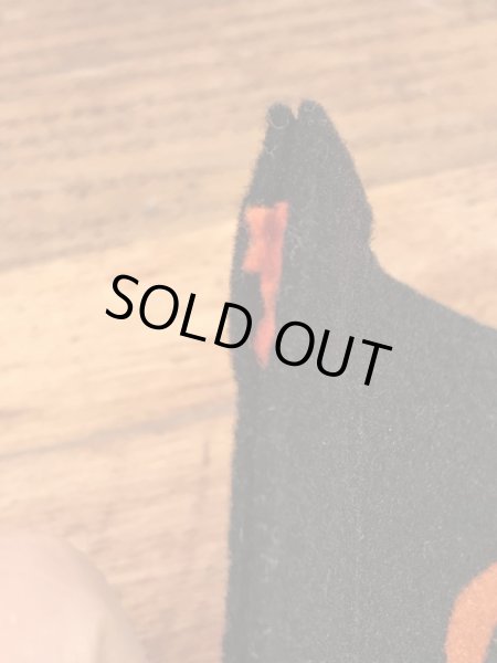 カラーフロッキーのカレッジ物の50〜60’sヴィンテージフェルトペナント